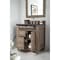 James Martin Vanities Bristol 30in Single Vanity, Whitewashed Walnut w/ 3 CM Charcoal Soapstone Quartz Top 157-V30-WW-3CSP - alternate 4